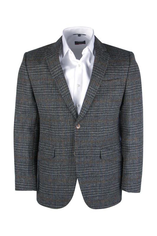 Routleys Harris Tweed Khaki/Grey Jacket