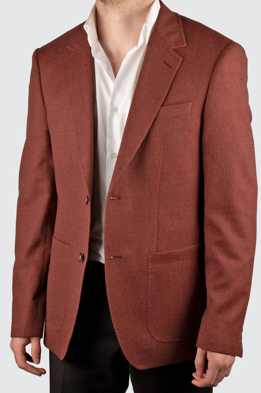 Routleys H Wool Sportscoat Red