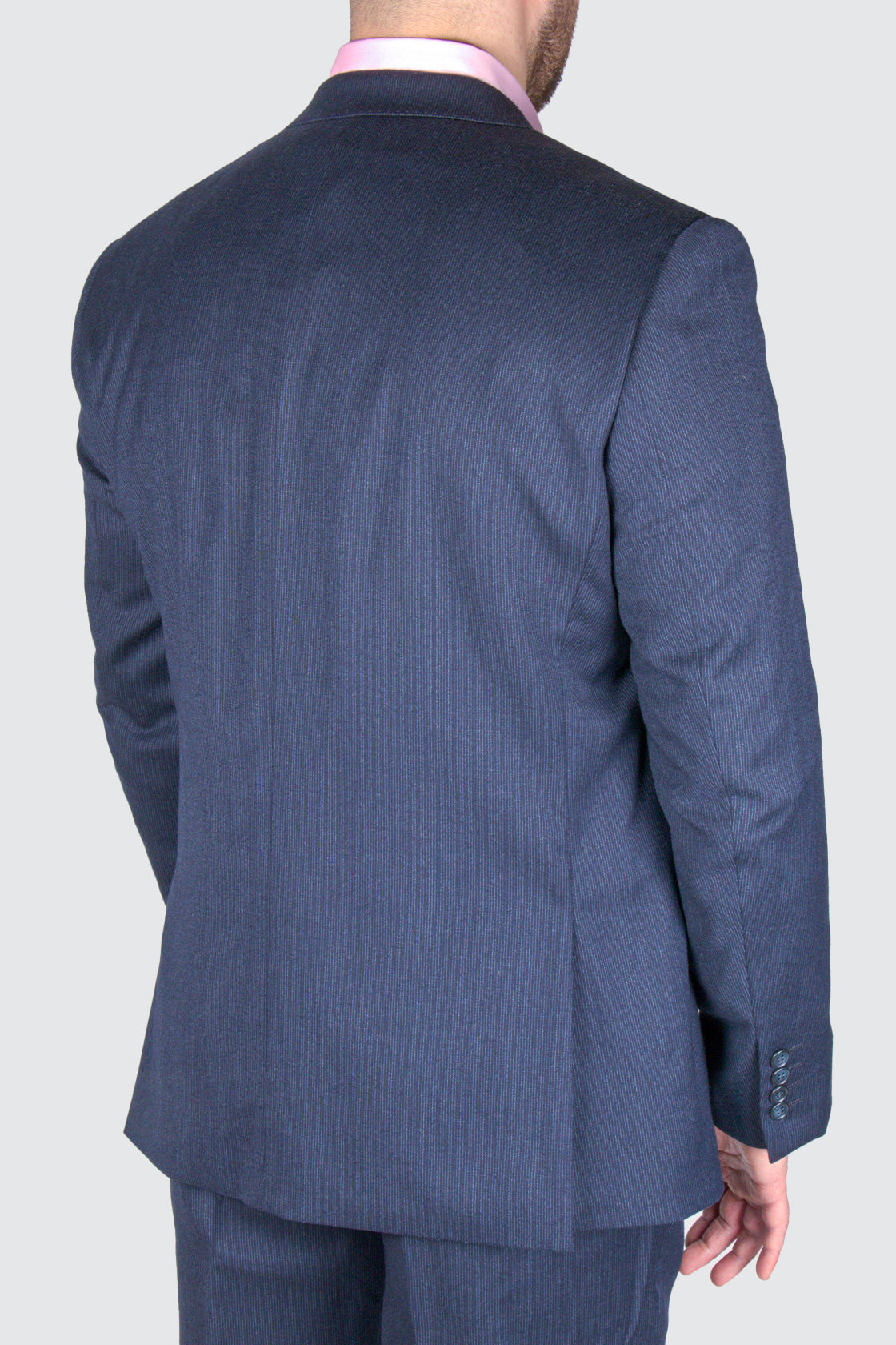 Routleys LE Pinstripe Suit Navy