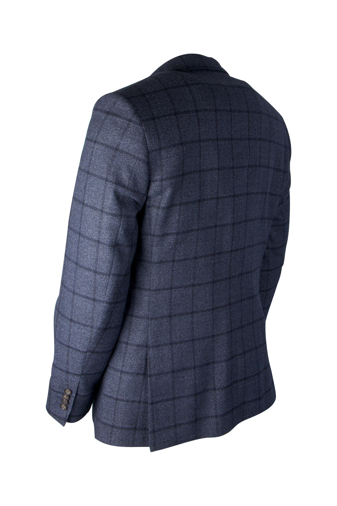 Routleys NPL Check Sports Coat Blue