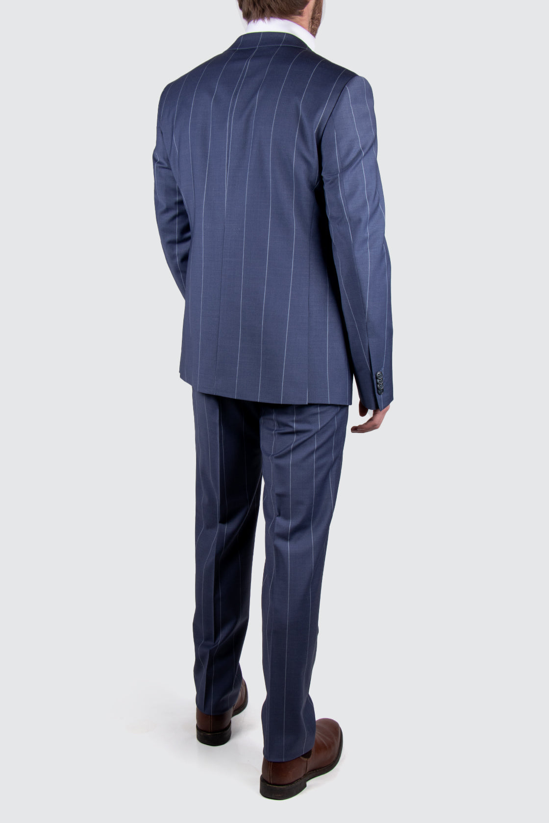 Routleys Ritchie Edward Stripe Suit Navy