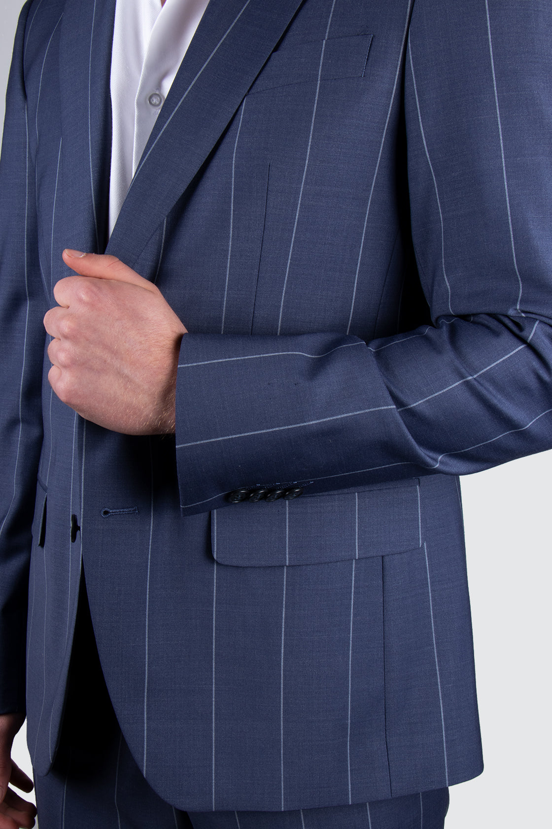 Routleys RE Stripe Suit Navy