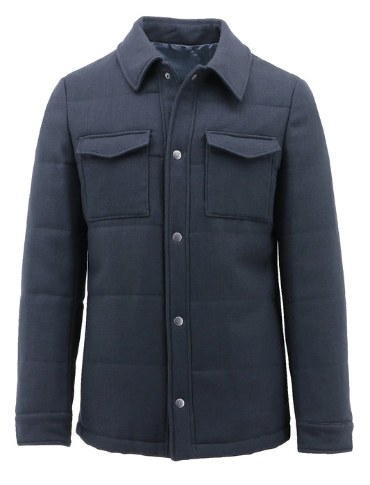 Routleys V Padded Jacket Navy