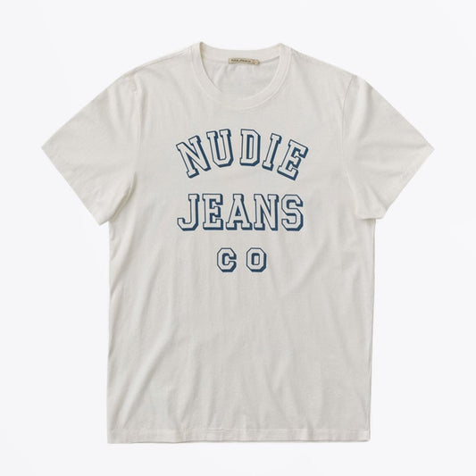 Nudie Jeans Roy Tee Chalk