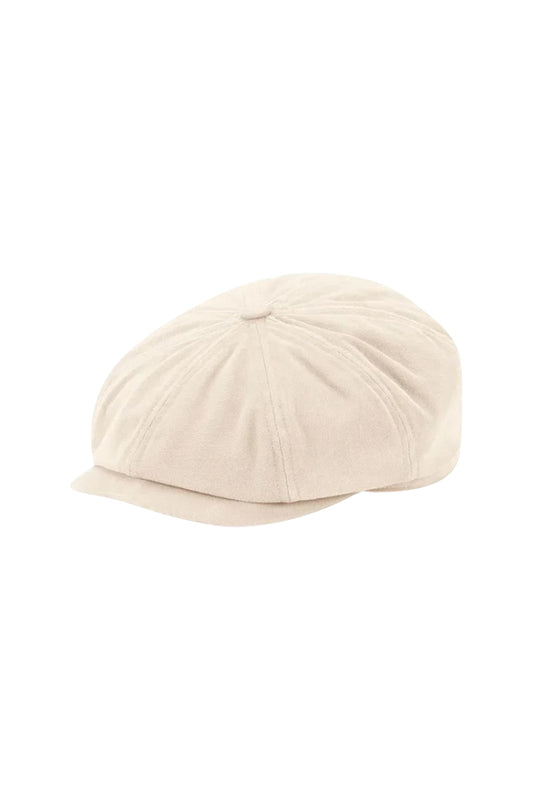 Avenel Truman Newboy Cap Natural