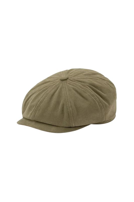 Avenel Truman Newboy Cap Olive