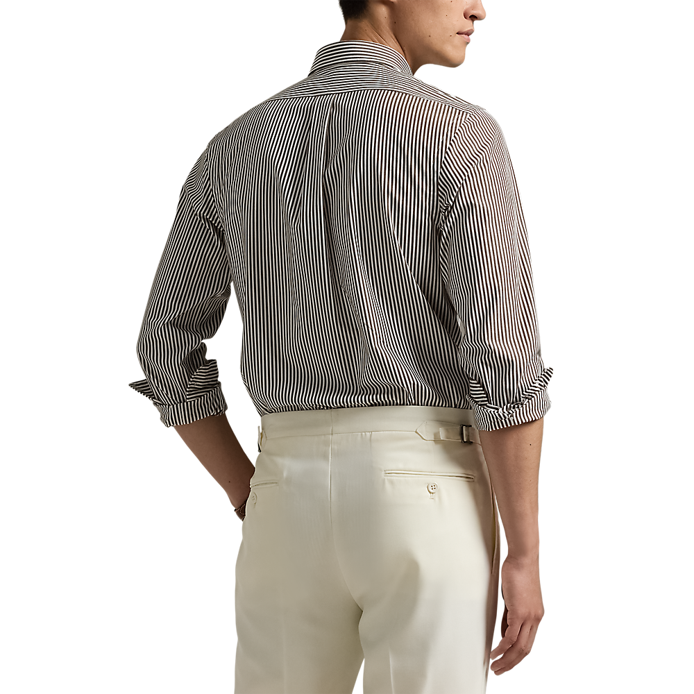 Polo Ralph Lauren Sport Shirt Brown/White