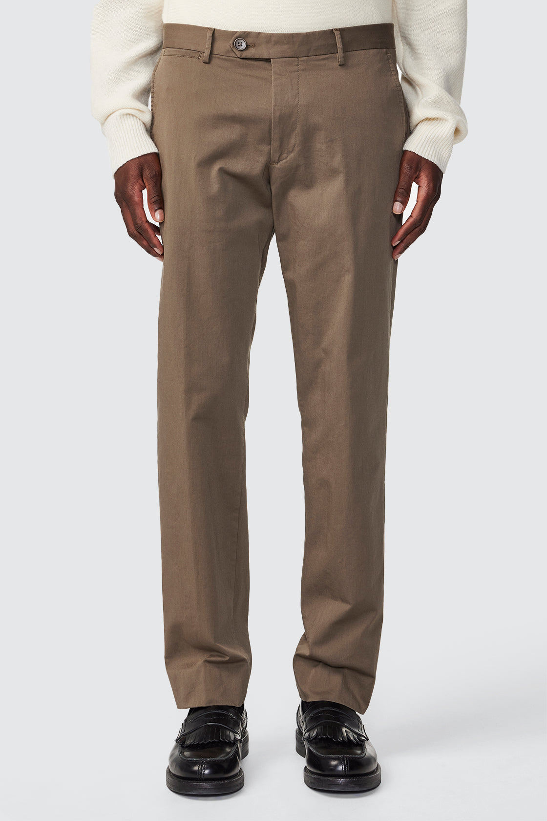 NN.07 Wilhelm 1804 Classic Trousers 34L Greige