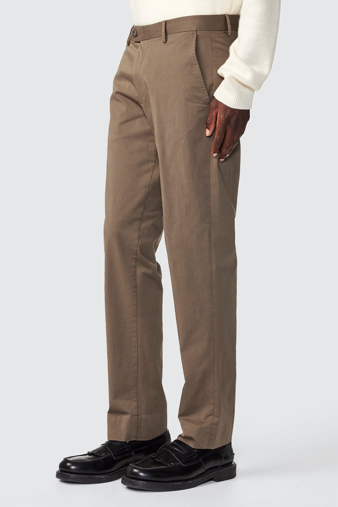 NN.07 Wilhelm 1804 Classic Trousers 34L Greige