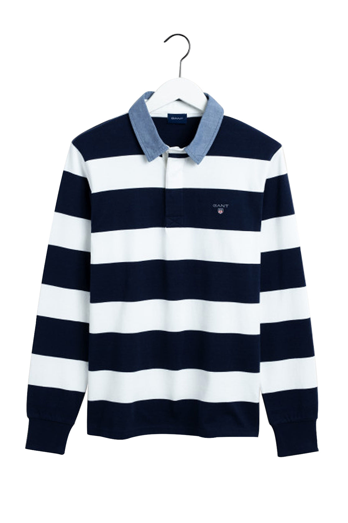Gant Barstriped Heavy Rugger Eggshell