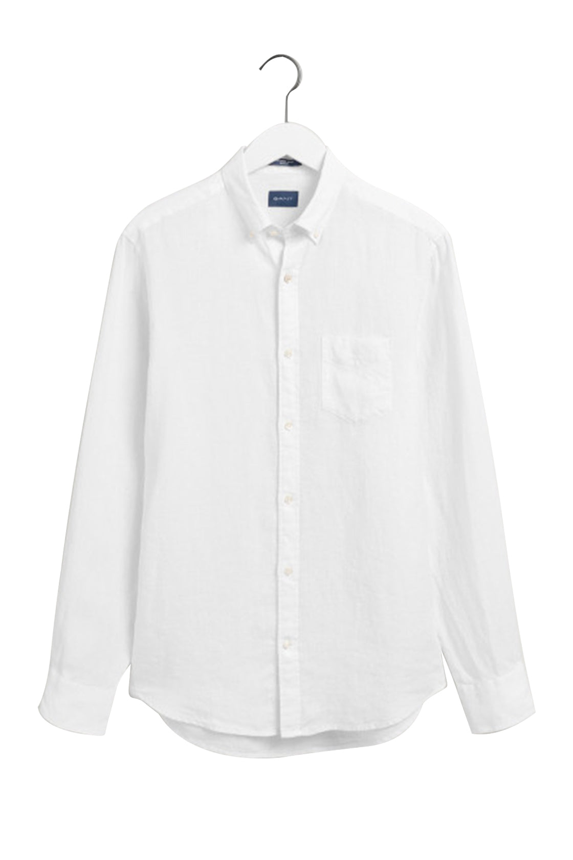 Gant Regular Linen Shirt White