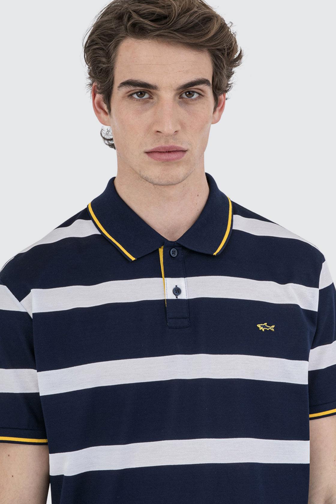Paul & Shark Polo Navy Stripe