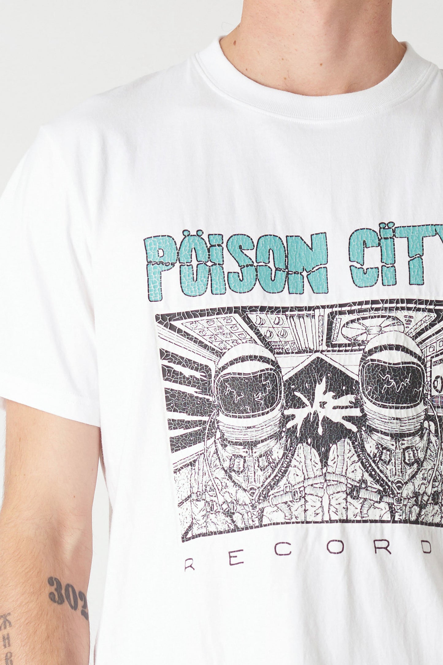 Neuw Poison City Band Tee White
