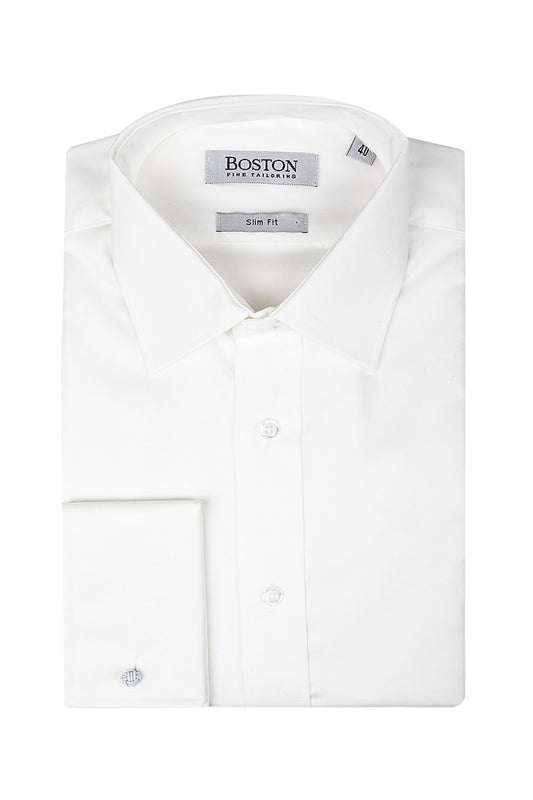 Boston Liberty White French Cuff Shirt