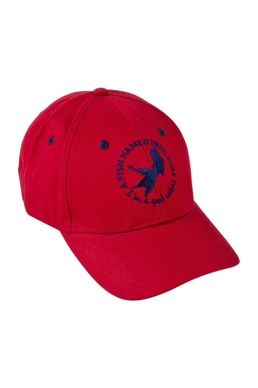 A Fish Named Fred Red Cap