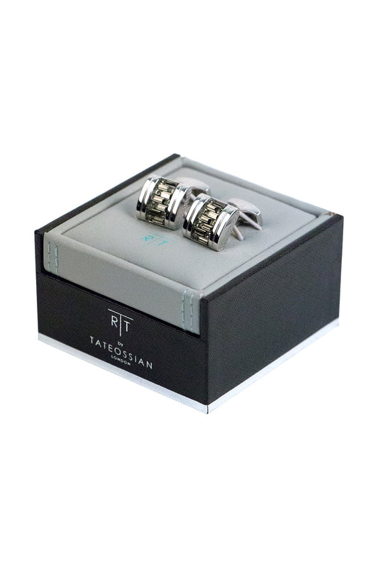 Tateossian Black Diamond Cufflinks