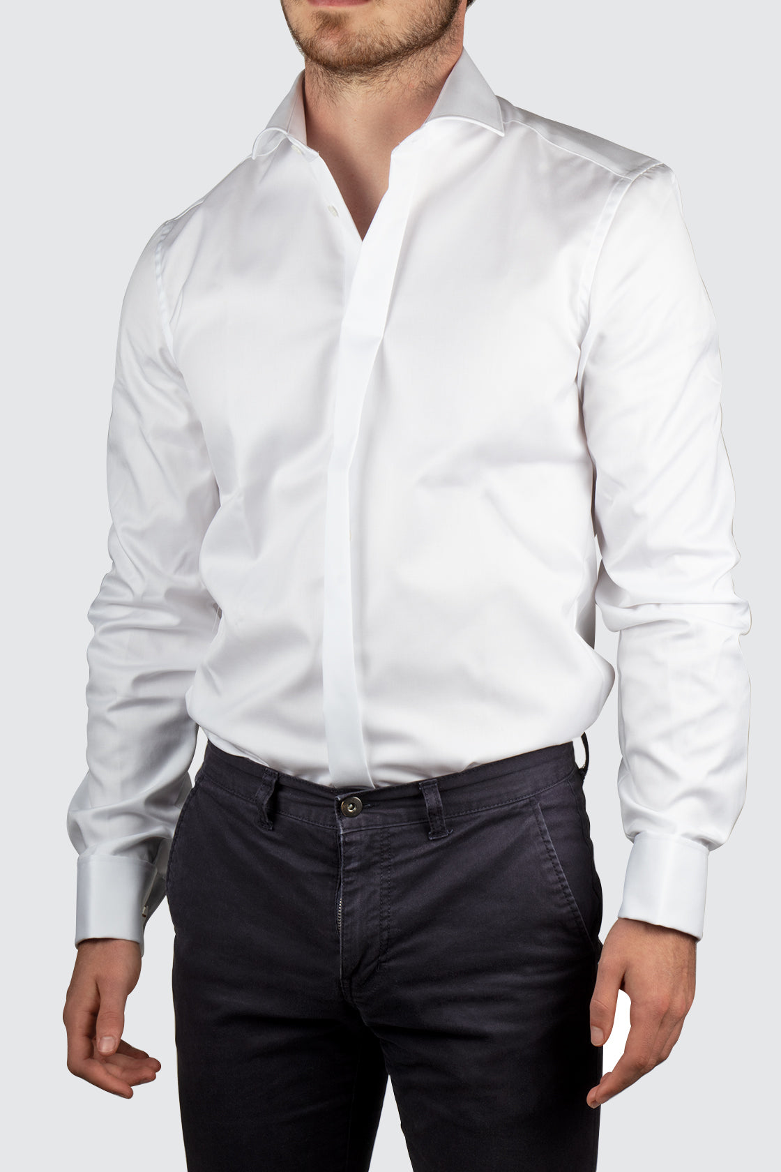 Eterna Twill Slim Dinner Shirt