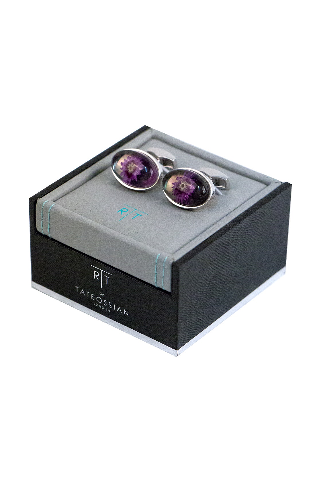 Tateossian Nature Flower Cufflinks