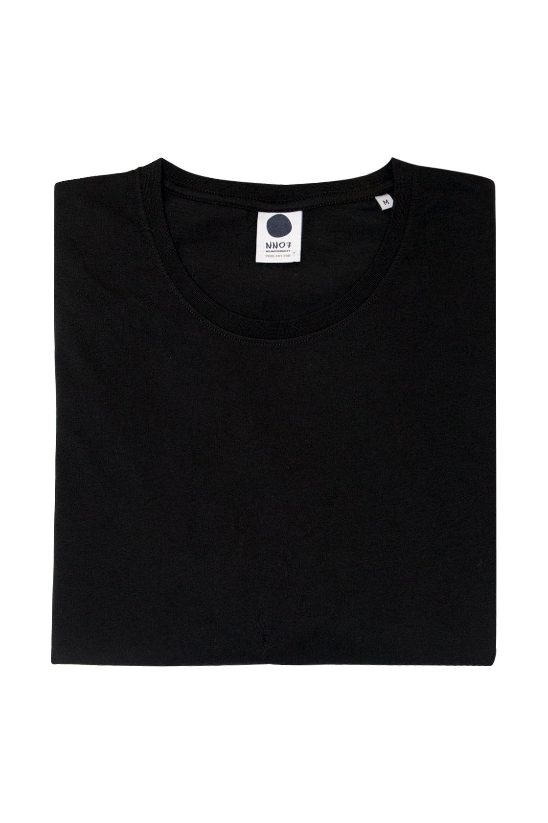 NN07 Pima Crew Neck Tee Black