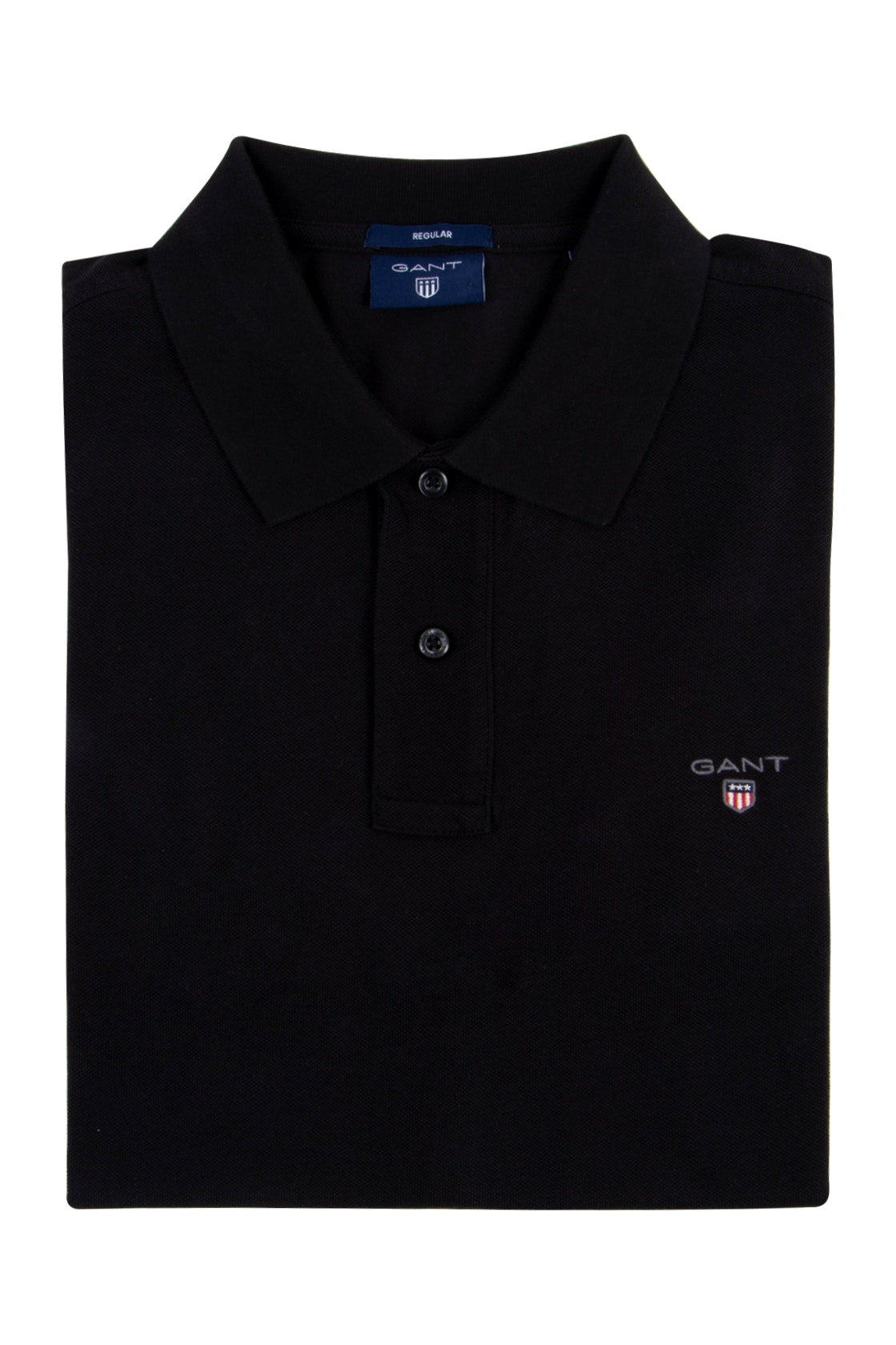 gant black polo