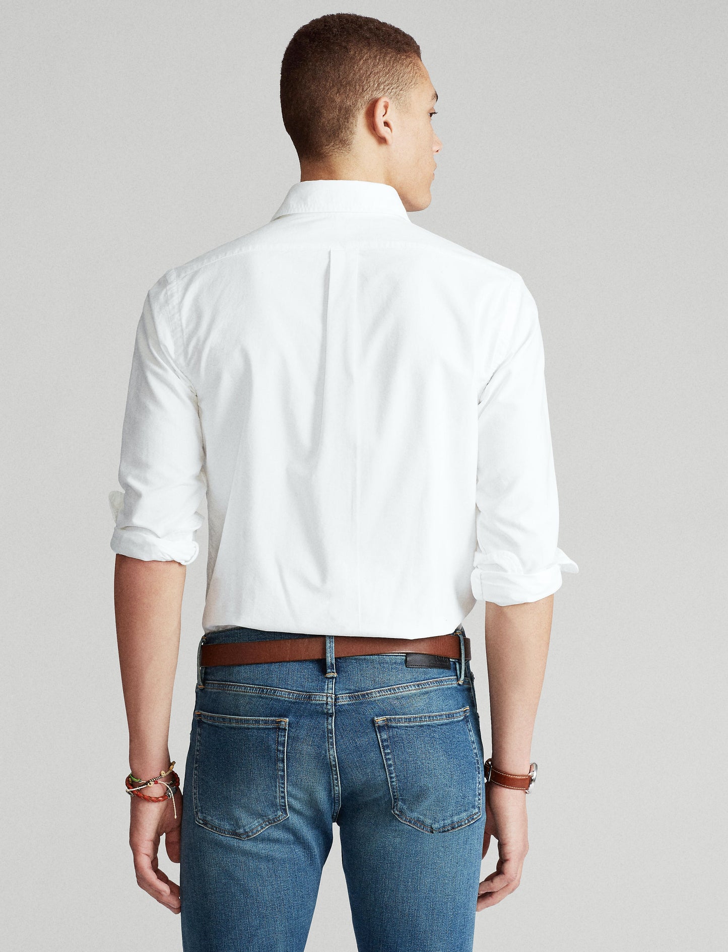 Polo Ralph Lauren Custom Fit Oxford Shirt White