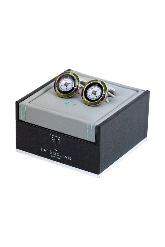 Tateossian Compass Cufflinks