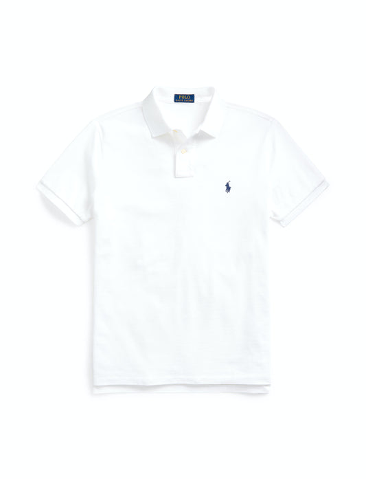 Polo Ralph Lauren Custom Slim Polo White