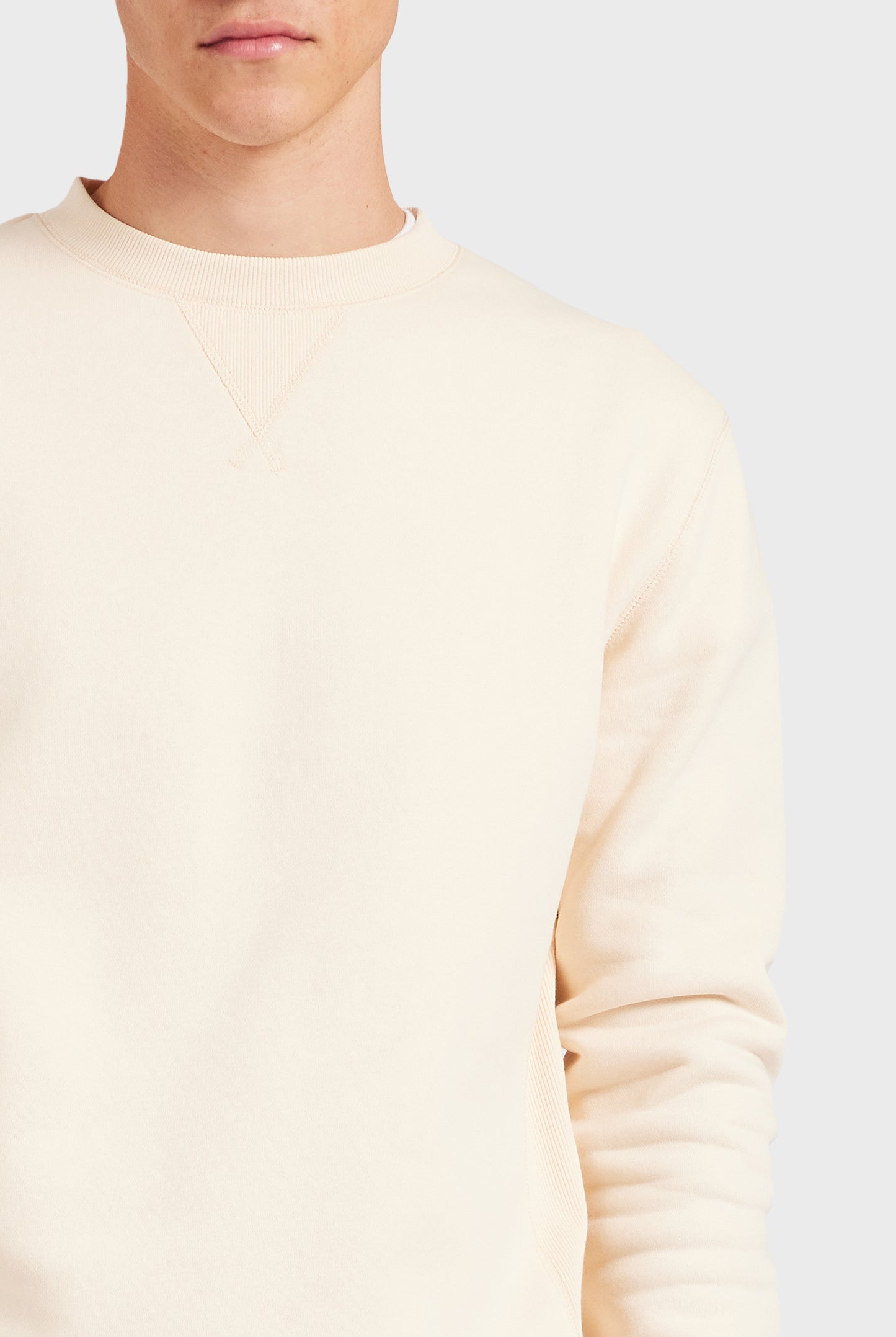 Academy Brand Crew Sweat Milk