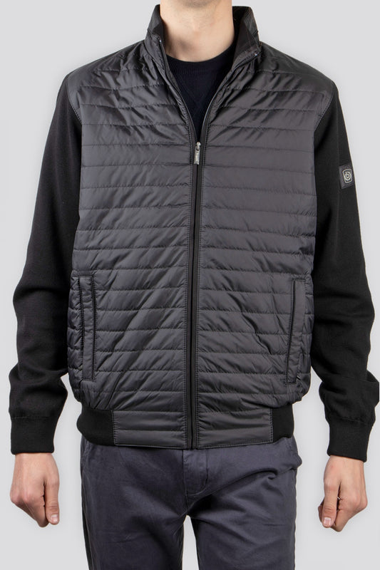 Bugatti Black Knit Jacket