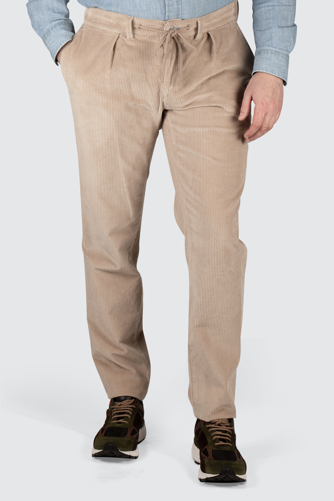 Brax Fabio K Cord Trouser 32L Beige