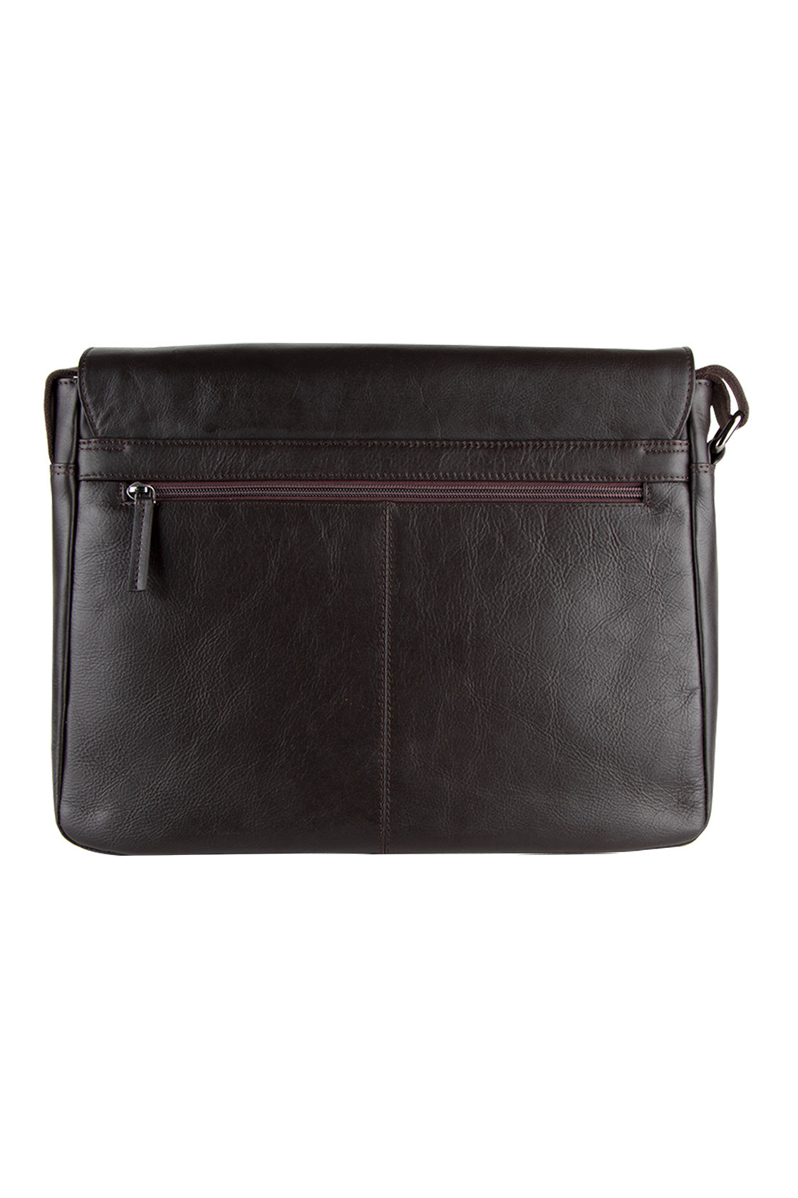 Bugatti Corso Messenger Bag Dark Brown