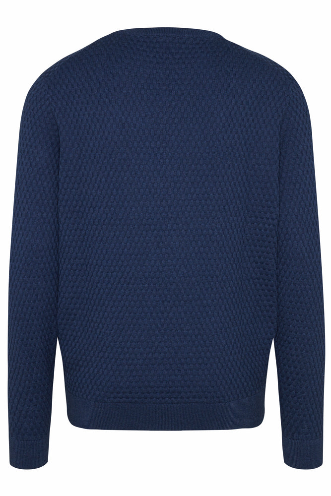 Bugatti Crew Knit Blue