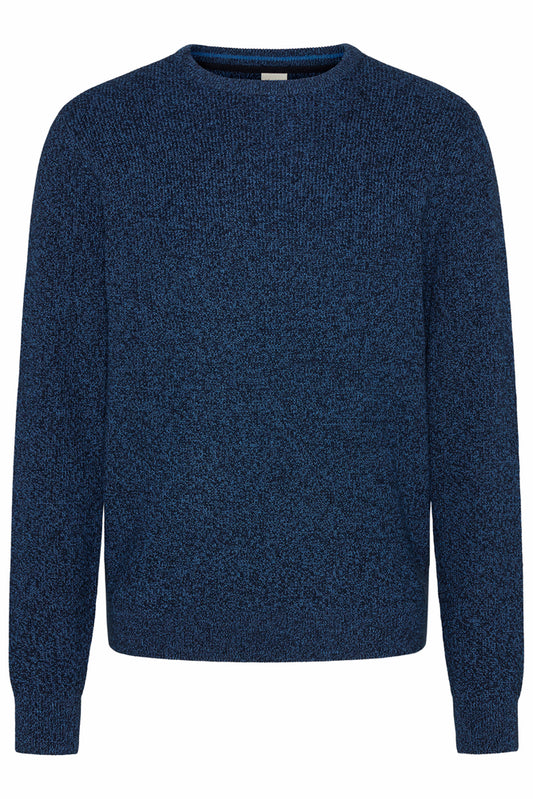 Bugatti Crew Knit Navy