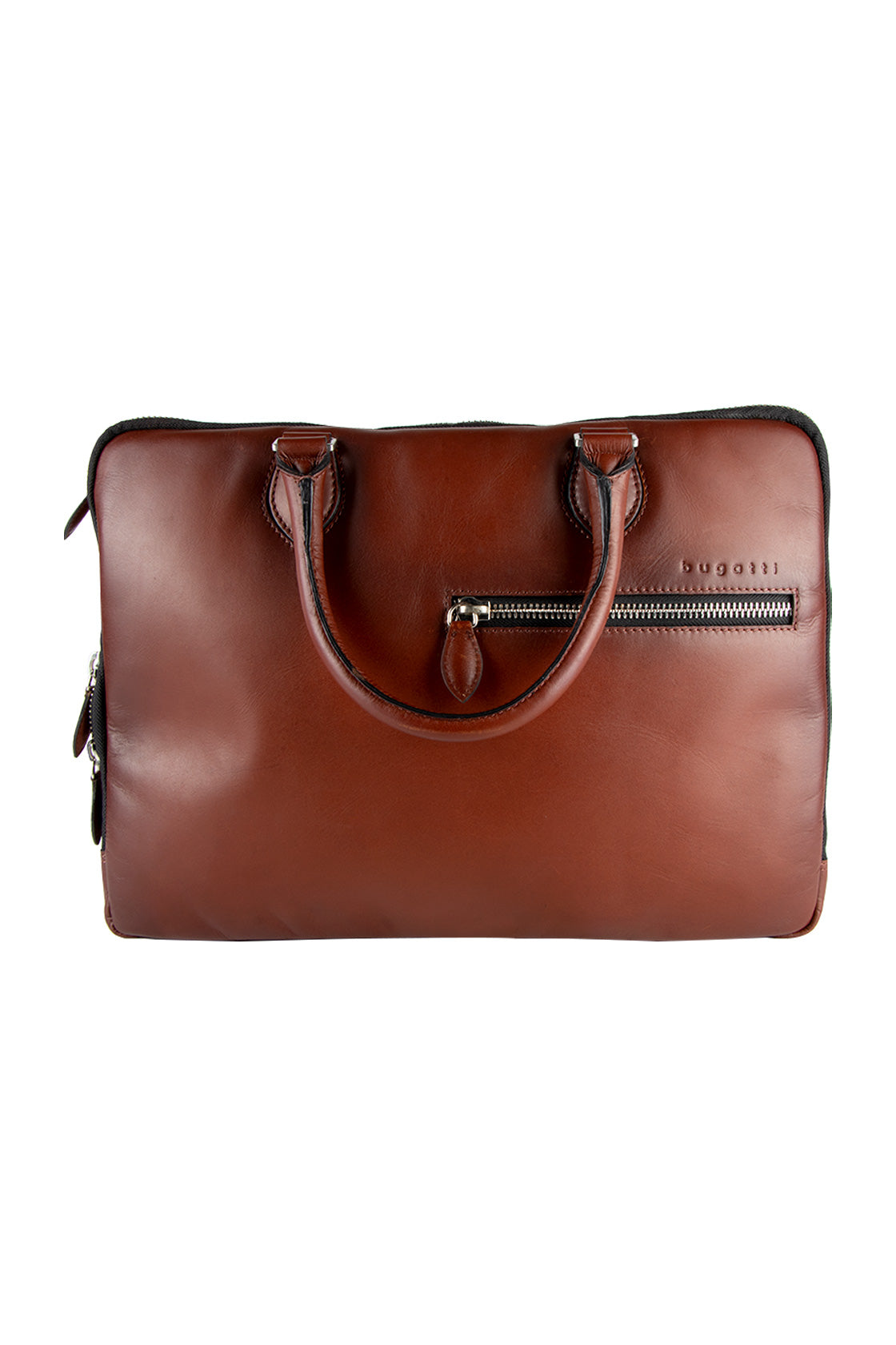 Bugatti Domus Briefcase Cognac