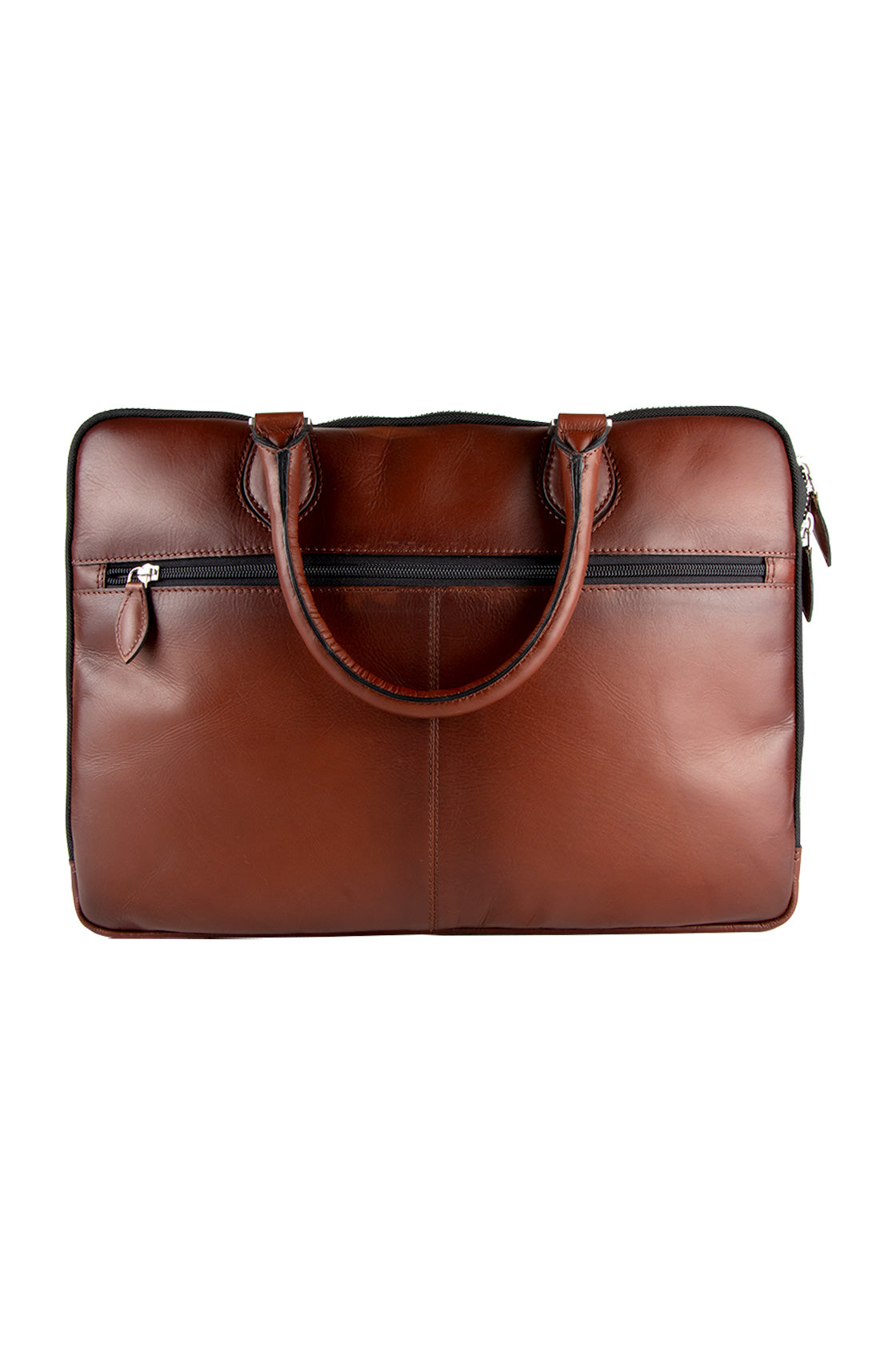 Bugatti Domus Briefcase Cognac