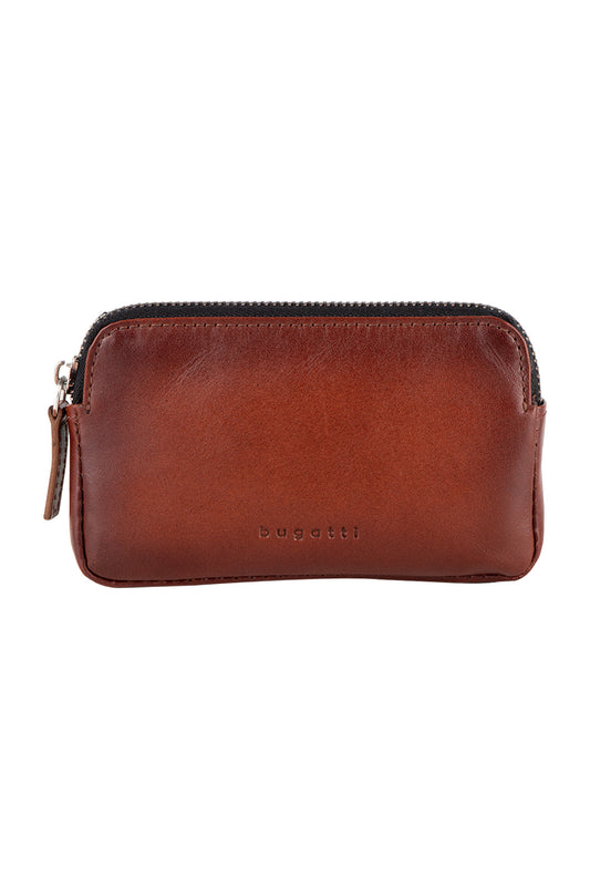 Bugatti Domus Key Case Cognac