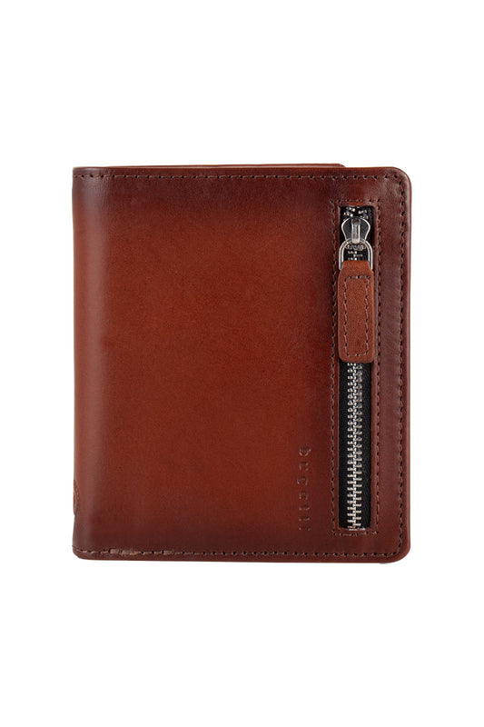 Bugatti Domus Portrait Wallet Cognac