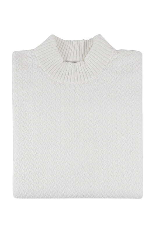Bugatti Knit White