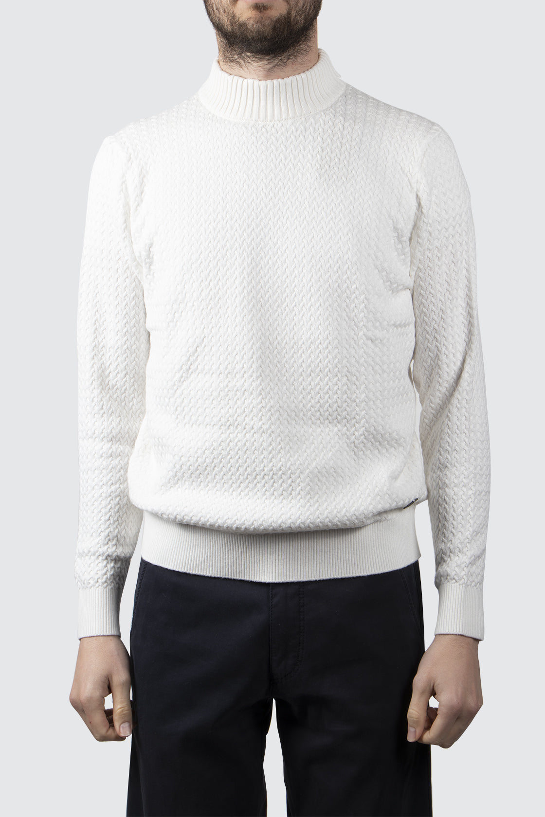 Bugatti Knit White
