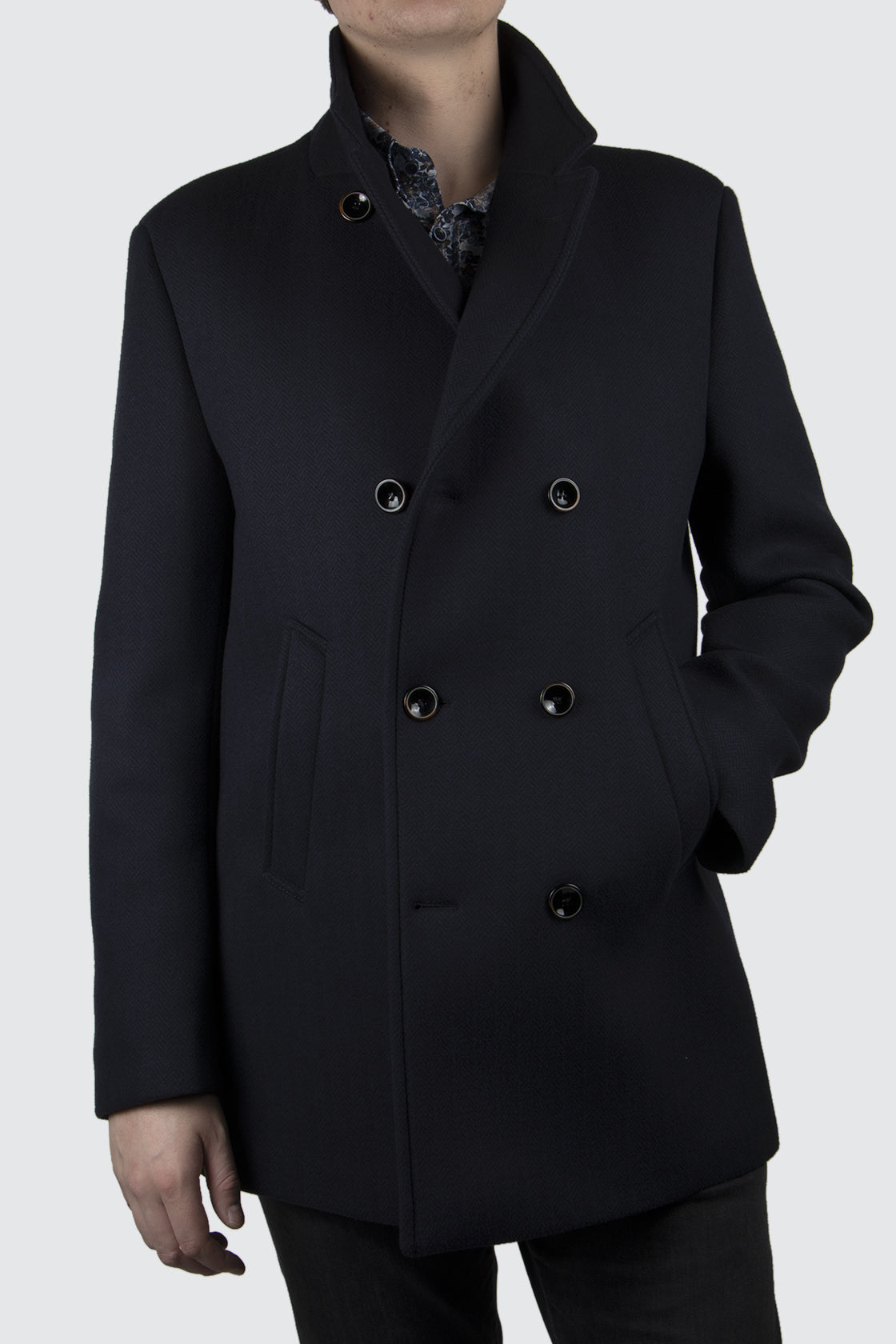 Bugatti Overcoat Navy