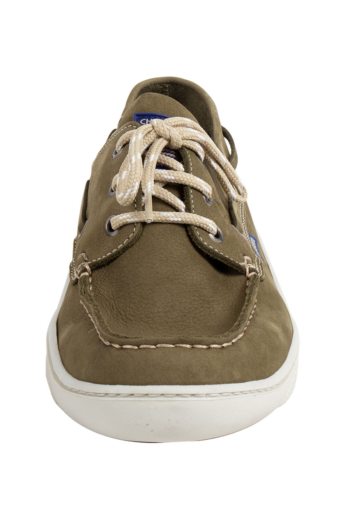 Christophe Auguin City Boat Shoe Khaki