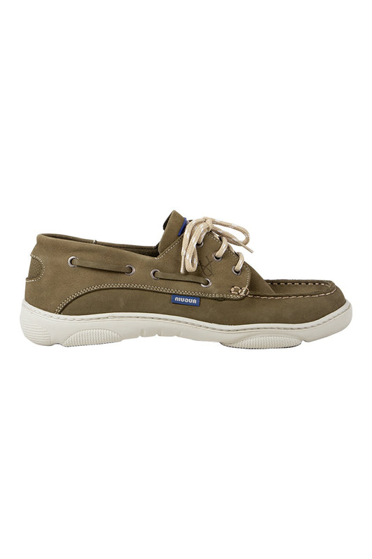 Christophe Auguin City Boat Shoe Khaki