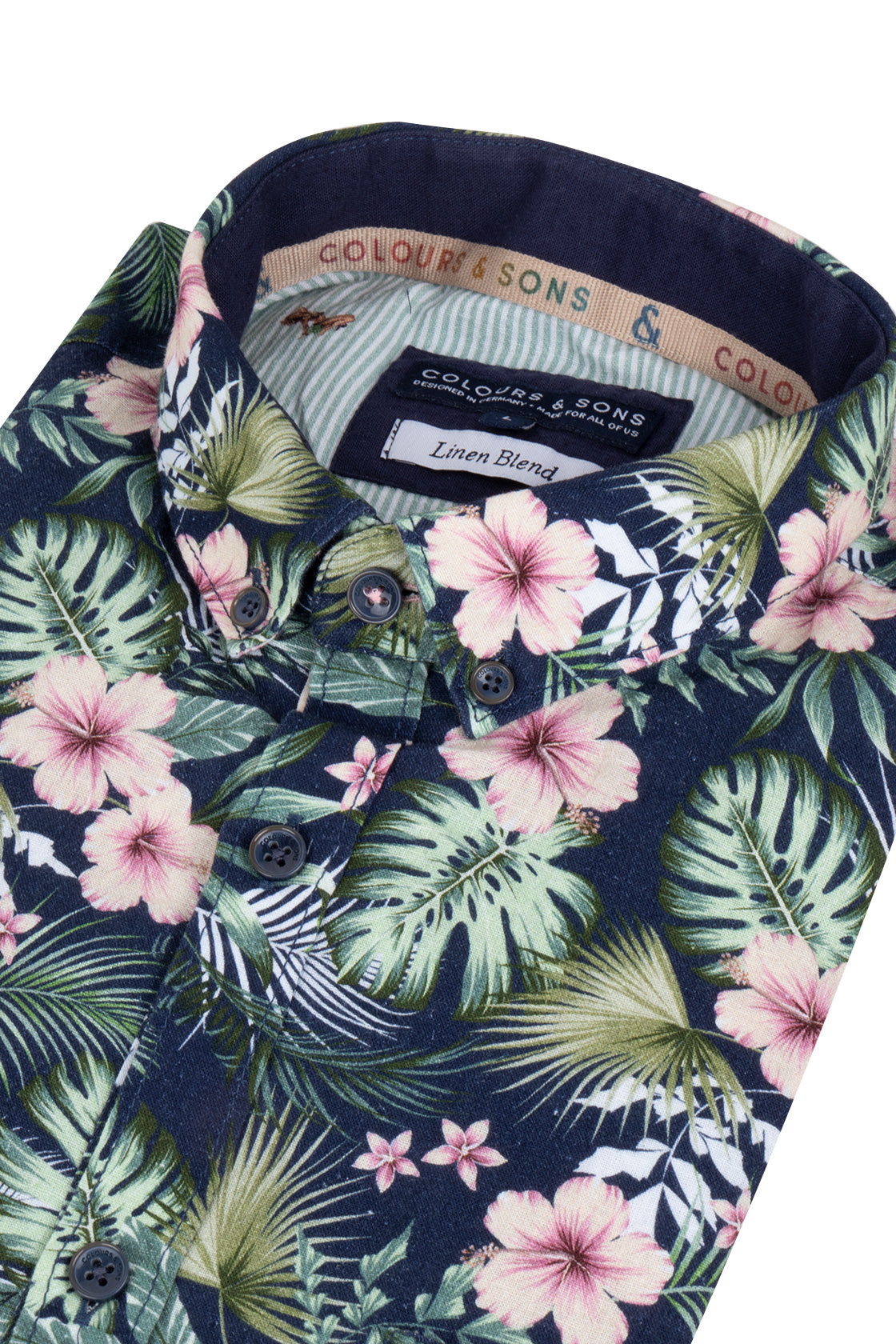 Colours & Sons Shirt Pink Forest