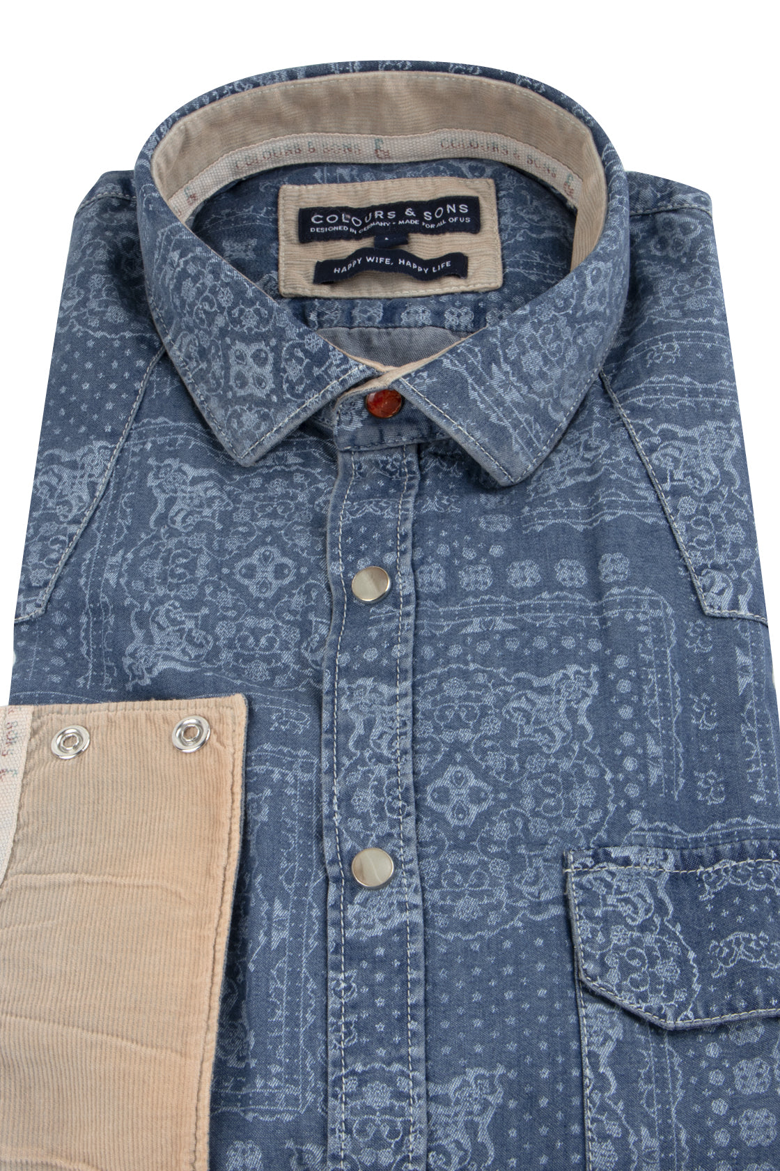 Colours & Sons Casual Shirt Denim
