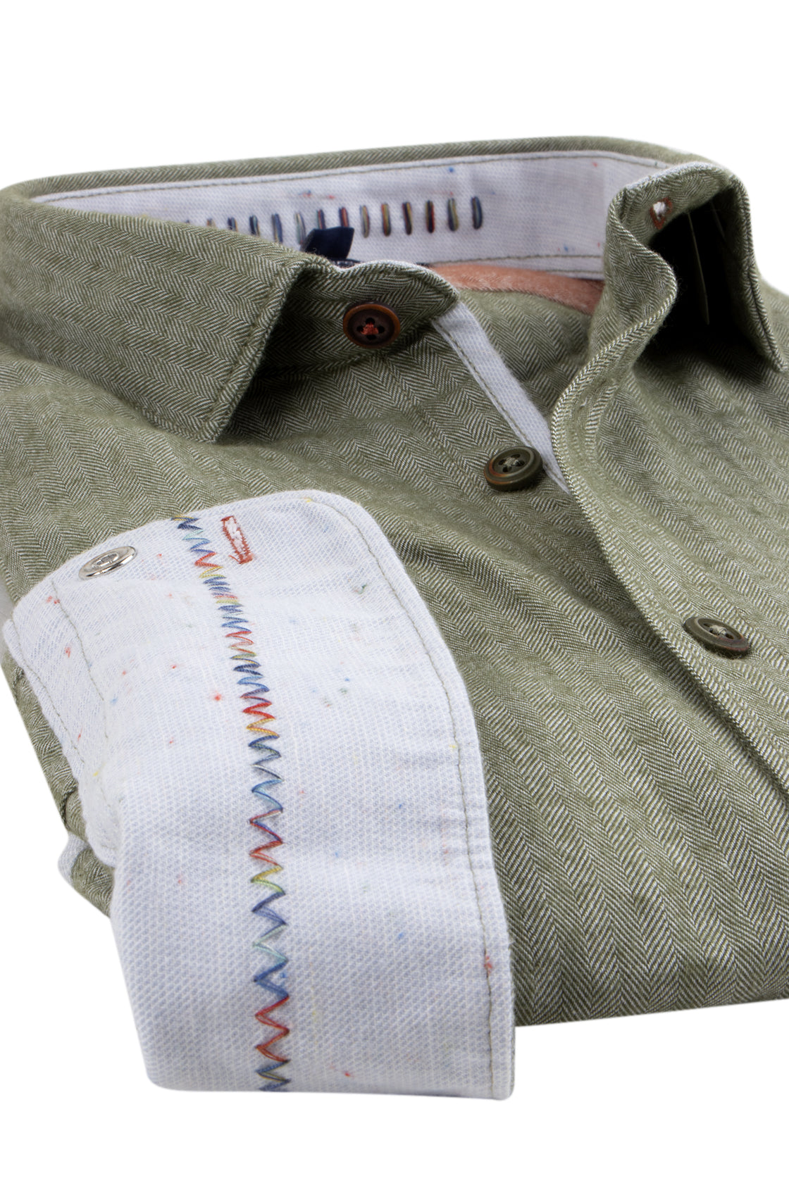 Colours & Sons Casual Shirt Green