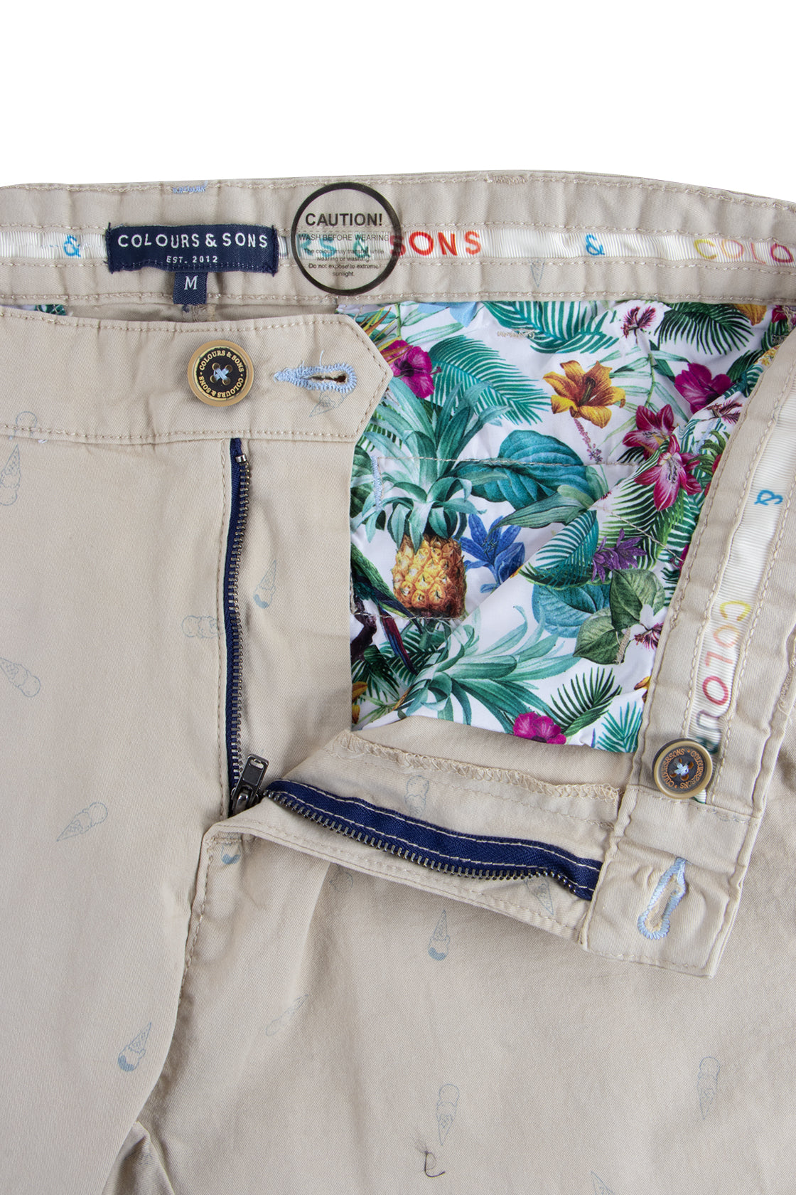 Colours & Sons Channing Shorts Ice Creams