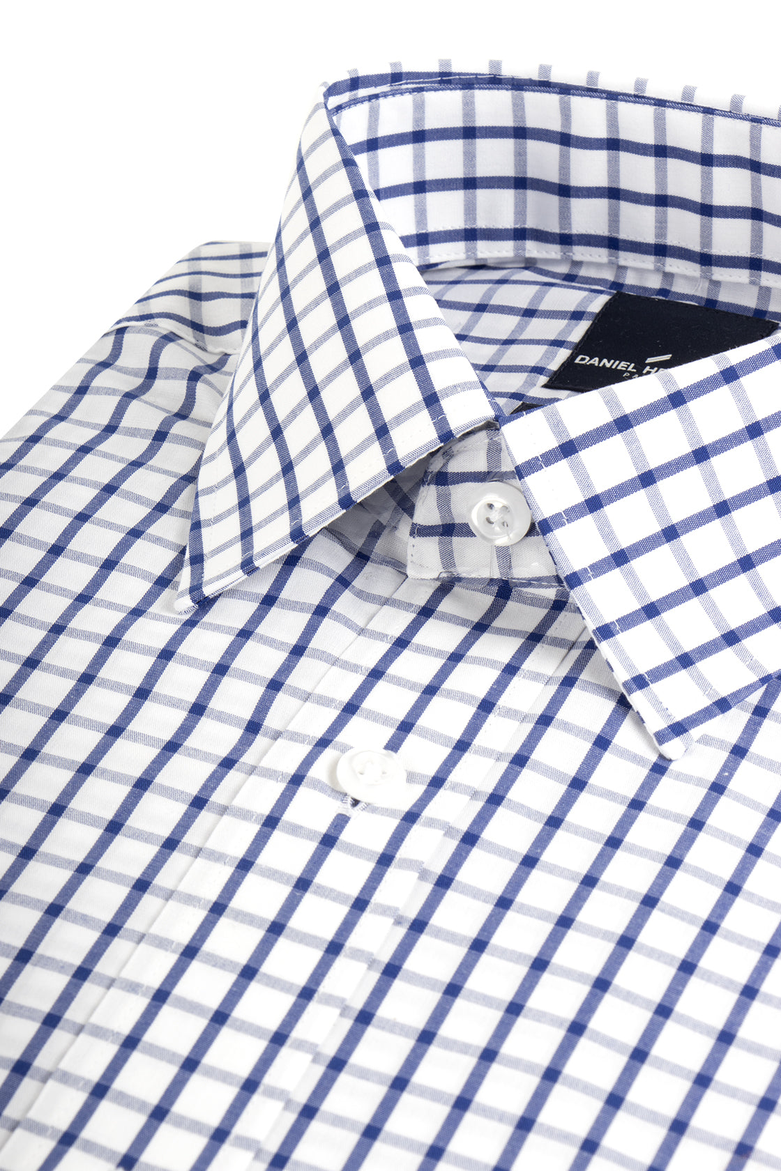 Daniel Hechter Liberty Business Check Shirt Navy
