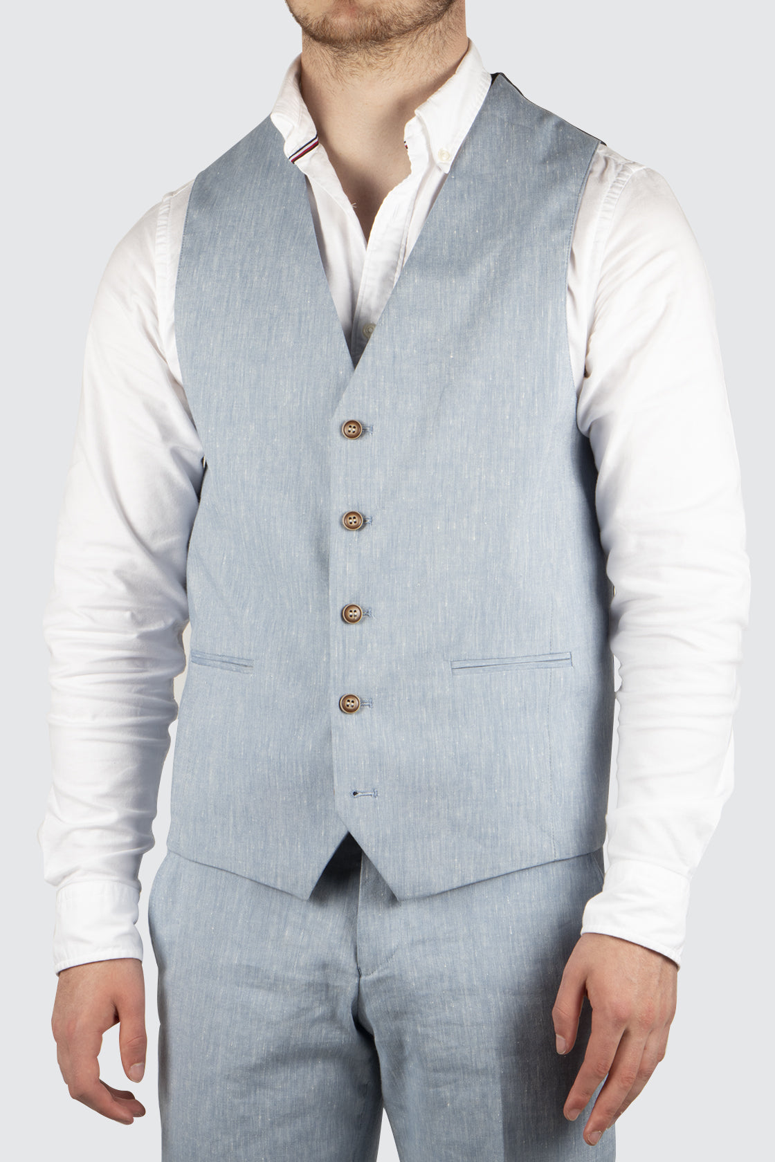 Daniel Hechter Ryan Waistcoat Sky Blue