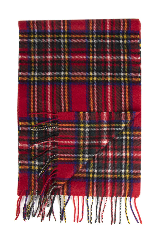 Dents Royal Stewart Cashmere Scarf