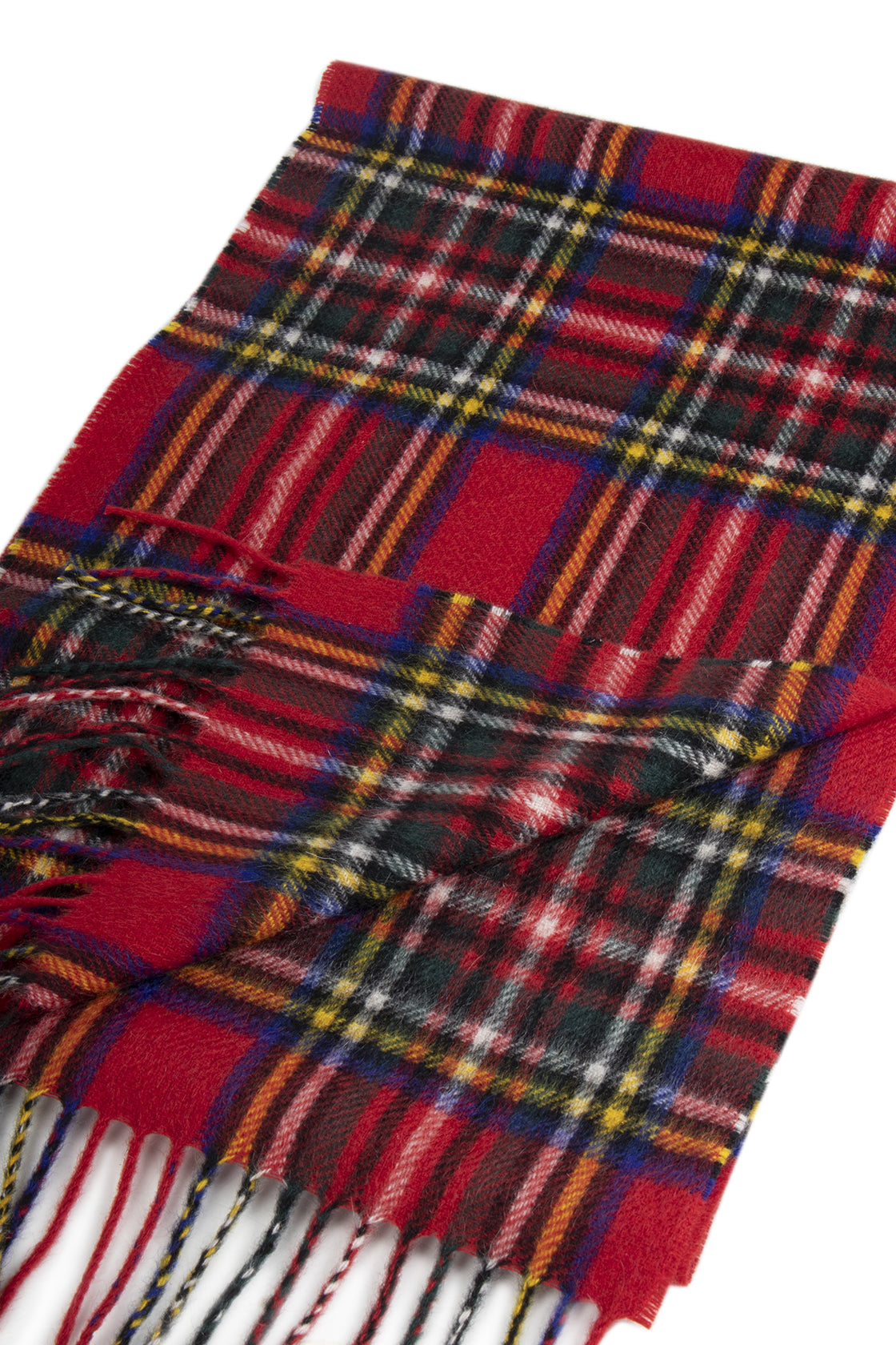 Dents Royal Stewart Cashmere Scarf